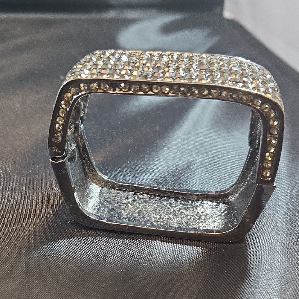 Silver Tone Crystal Bracelet - Picture 3 of 17